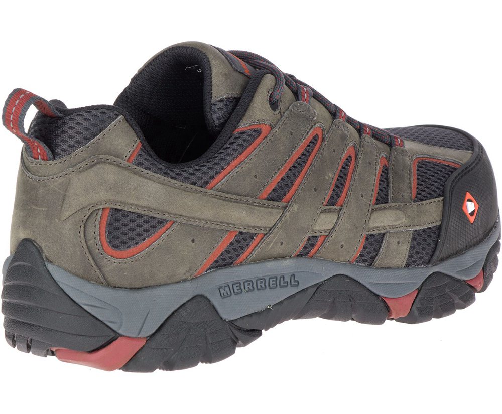 Merrell Sneakers Brown - Moab Vertex Vent Comp Toe - Mens 90SJHQOYK